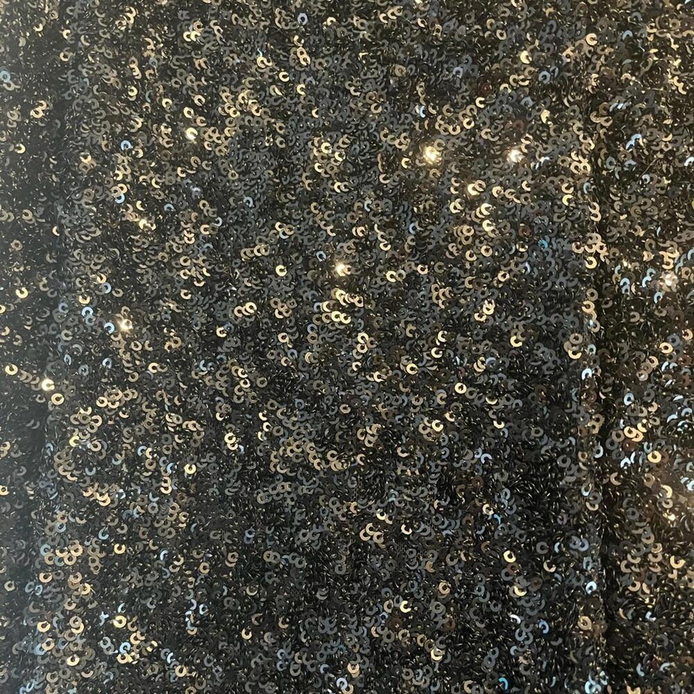 Express Black Sequin Flare Pants MEDIUM - Picture 6 of 7